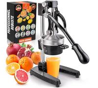 Zulay Kitchen citrus juicer professional - manuel presse-agrumes et orange squeezer - métal citron squeezer - qualité haut de gamme manuel heavy duty juicer orange et citron vert squeezer presse sup