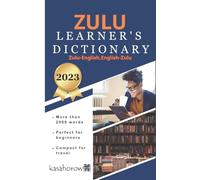 Zulu Learner's Dictionary: Zulu-English, English-Zulu