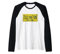 Zulu Nation Hip Hop 50e Anniversaire Rap Music New York NYC Manche Raglan