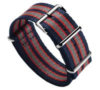 ZULUDIVER Bracelet de montre Apex en polyester, Admiral Bond, 20 mm