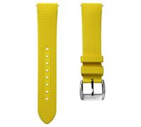 ZULUDIVER Bracelet de montre en caoutchouc StormForce, jaune Toscane, 22 mm