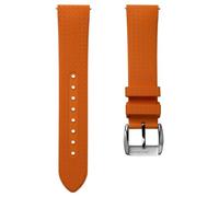 ZULUDIVER Bracelet de montre en caoutchouc StormForce, Sunset Orange, 22 mm