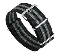 ZULUDIVER Bracelet de montre en nylon HydraRib, modèle Morpheus, 20 mm