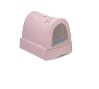 IMAC Bac à litière pour chat Zuma 83486 40×42,5×56 cm Rose