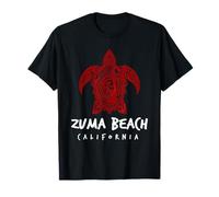 Zuma Beach Tribal Sea Turtle Island T-Shirt