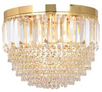 Zuma Line Charlotte plafonnier 5x40 W transparent-doré FC19003/5