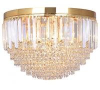 Zuma Line Charlotte plafonnier x40 W transparent-doré FC19003/7