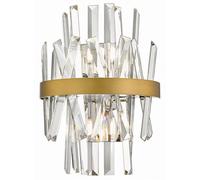 Zuma Line Constantinople applique murale 1x28 W doré-cristal W0567-02D-B57G