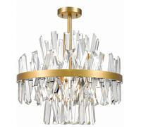 Zuma Line Constantinople plafonnier x28 W transparent-doré C0567-08C-7GAC