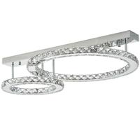 Zuma Line Girona plafonnier 1x36 W argenté MX3713-2-3CT