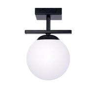 Zuma Line Globe plafonnier 1x10 W blanc-noir 1210