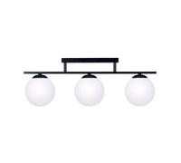Zuma Line Globe plafonnier 3x10 W blanc-noir 1212