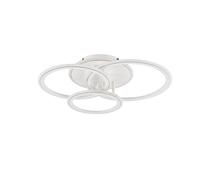 Zuma Line Lunar plafonnier 1x55 W blanc-chrome MS238130-WH