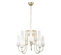Zuma Line Magnum lampe suspendue x40 W blanc-doré 1129