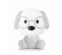 Zuma Line Pies veilleuse pour enfant 1x3 W blanc-gris KDR-621-GR