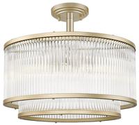 Zuma Line Sergio plafonnier 5x60 W transparent-doré C0528-05H-V6AC