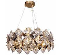 Zuma Line Tiara lampe suspendue 6x40 W transparent-fumé-doré 9864-500