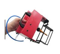 ZUMAHA Machine De Marquage par Points Portative, 100 * 20 Mmmachine De Marquage par Points Pneumatique, Machine Pneumatique De Marquage par Points en MéTal/par Points pour Lettres, NuméRos De SéRie