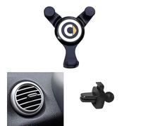 ZUMAHA Support De Téléphone De Voiture pour Smart Fortwo W451 2009 2010 2011 2012 2013 2014 360 Degrés Rotatif Smartphone Phone Holder Accesoire