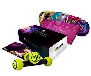 Zumba Fitness: Exhilarate! 7 DVD SET + Toning Sticks