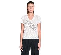 Zumba Fitness Oh-So-Comfy Burnout T-Shirt Femme, Wear It Out White, FR : L (Taille Fabricant : L)