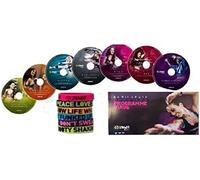 Zumba Set de 14 pièces incluant 7 DVD + planificateur de régime + bracelets de sport