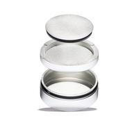ZUMIQ Élégante boîte de rangement en aluminium robuste - Boîte compacte pour herbes, pilules, snus, pochettes (argenté)