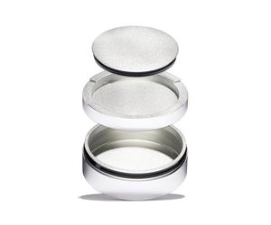 ZUMIQ Élégante boîte de rangement en aluminium robuste - Boîte compacte pour herbes, pilules, snus, pochettes (argenté)