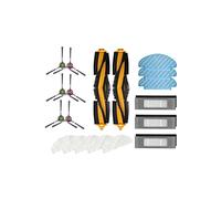 ZUMLED Filtre HEPA brosse latérale principale chiffons de nettoyage compatibles avec les pièces d'aspirateur Robot Ecovacs DEEBOT T9 MAX T9