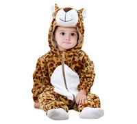 ZumZup Unisexe Bb Grenouillres Combinaison Barboteuses Mignon Costume de Enfants Stitch Pyjama Forme Animal Dguisement Manteau Capuche 0-6 Mois 21-F
