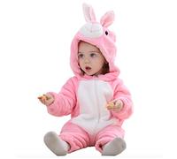 ZumZup Unisexe BB Grenouillres Combinaison Barboteuses Mignon Costume de Enfants Stitch Pyjama Forme Animal Dguisement Manteau Capuche 12-18 Mois 21-H