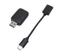 Zunate 1Pcs Adaptateur Auto sans Fil WiFi 6 Bluetooth USB | Dongle Plug Play, AX1800, compact, connexion rapide sans fil