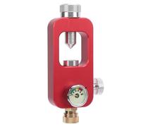 Zunate 2 Pièces Adaptateur de Bouteille de Plongée Manomètre 40 Mpa Port | Accouplement à bille, construction compacte en aluminium, outil de transfert de gaz, décompression