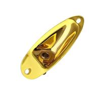 Zunate 2 Pièces Forme Bateau Alliage Zinc Plaque de Jack Guitare | Couvercle de prise de sortie de style ST, espacement des trous de 71 mm, matériel métallique, construction robuste,