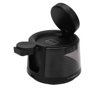 Zunate 3 en 1 Chargeur sans Fil, Support de Chargement Rapide Magnétique avec Haut-Parleur Bluetooth et Veilleur, Station de Charge de Nuit Magnétique pour Les écouteurs Téléphoniques