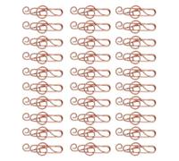 Zunate 30 Pièces Trombones pour Notes de Musique en Acier Inoxydable, Pinces pour Marque-pages en Métal Fournitures de Bureau Créatives Uniques, Trombones en Forme de Notes de Musique Mignonnes pour