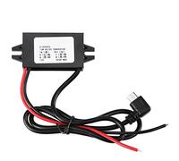 Zunate 3A 15W Convertisseur Abaisseur 12V vers 5V Micro USB | Efficacité de 95 %, sécurité contre les surintensités, boîtier ignifuge, sortie stable de 5 V