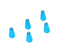 Zunate 5 Pièces Embout de Sélecteur de Micro Guitare pour ST TL | Bouton plaqué laiton, poignée ergonomique, bascule lisse, installation facile, accent de guitare électrique