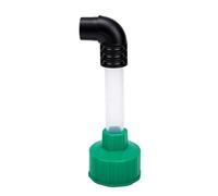 Zunate Accessoire de Vidange de Ligne de Condensat pour Nettoyage de | Tuyau de visualisation transparent, ajustement sous vide universel, coude à 90 degrés, sécurise le drain en PVC, adapté aux