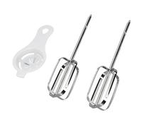 Zunate Accessoires de Batteur à Main en Acier Inoxydable pour Mélangeur électrique, Remplacement de Batteur en Métal de qualité Alimentaire 304, Accessoires de Fouet Faciles à Nettoyer, Lavables au