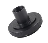 Zunate Adaptateur de Monture en T en Métal de 23,2 Mm pour Oculaire de Microscope |Adaptateur d'objectif en Alliage d'aluminium avec Interface M42 Détachable pour Appareil Photo
