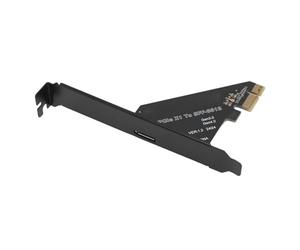 Zunate Adaptateur PCIe X1 vers SFF-8612 pour GPU SSD NVMe, Prise en Charge des Périphériques Amorçables Carte D'extension SFF-8612 pour la flexibilité du Système