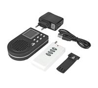 Zunate Amplificateur Portatif de Gazouillis d'oiseaux avec Haut-Parleur Haute fidélité pour Les Amateurs D'observation des Oiseaux, Taille 100x63x20cm (avec télécommande)