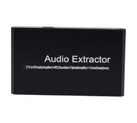 Zunate ARC vers Adaptateur Optique 192KHz Extracteur Son pour TV Word | Options de sortie polyvalentes, traitement haute résolution 192 kHz, prise en charge étendue des formats