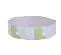 Zunate Baignoire Portable Multicouche Pliable pour Chiens, Piscine Anti-Rayures, Bords Sûrs pour Petits et Moyens Chiens, Chats, Activités Aquatiques (120x30cm)