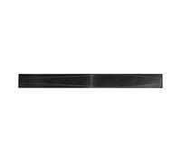 Zunate Bande Résistante aux Rayures pour Console |Autocollant de Protection en PVC pour Hôte Optical Drive Edition (Fibre de Carbone Noire)