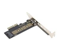Zunate Bindpo Carte Adaptateur, Carte de Conversion PCI-E 3.0 X4 vers NVMe M.2 NGFF SSD, Carte de Transmission M.2 NGFF vers PCI-E X4, pour PM961/960EVO/SM961/PM951