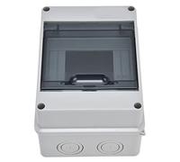 Zunate Boîte de Distribution étanche IP65 5 Voies |Boîtier de Jonction PC ABS à Couvercle Transparent pour Alimentation et Communication Extérieures