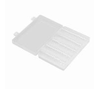 Zunate Boîte de Rangement Anti-poussière pour Pièces de Monnaie 17-30 Mm |Capsules Transparentes 100 Pièces, 5 Tailles, avec Joints EVA pour Collectionneurs