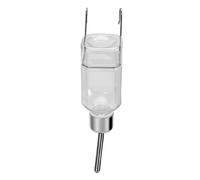 Zunate Bouteille d'eau Suspendue pour Petit Animal de Compagnie avec | Valve à lécher à bille sans goutte, tube en plastique transparent, furet Chinchilla pour Hamster, Portable de voyage,